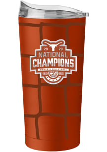 Texas Longhorns 2023 NCAA Womens Volleyball Champions 20oz Stainless Steel Tumbler - Burnt Orang..