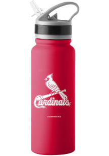 St Louis Cardinals 25oz Logo Flip Top Stainless Steel Bottle
