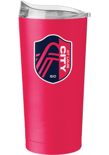 St Louis City SC 20oz Flipside Stainless Steel Tumbler - Red