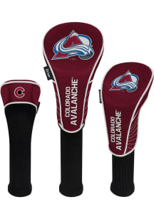 Colorado Avalanche 3 Pack Golf Headcover