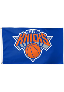New York Knicks 3x5 Logo Blue Silk Screen Grommet Flag