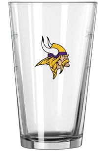 Minnesota Vikings 16oz Satin Etch Pint Glass