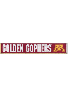 Maroon Minnesota Golden Gophers 6 X 36 Sign