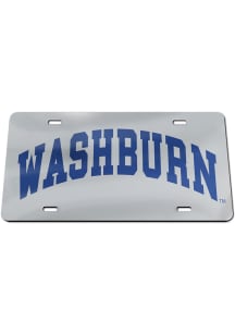 Washburn Ichabods Acrylic Classic Car Accessory License Plate