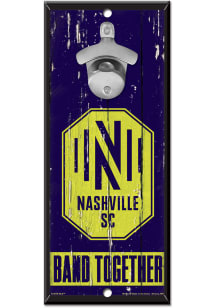 Nashville SC Bottle Opener Sign