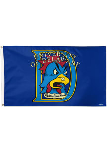 Delaware Fightin' Blue Hens College Vault Blue Silk Screen Grommet Flag