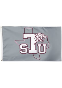 Texas Southern Tigers Deluxe Grey Silk Screen Grommet Flag