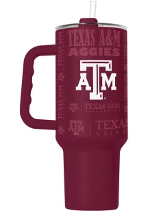 Texas A&amp;M Aggies 40oz Replay Stainless Steel Tumbler - Maroon