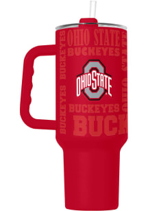 Ohio State Buckeyes 40oz Replay Stainless Steel Tumbler - Red