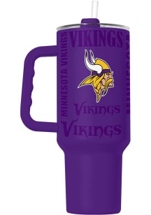 Minnesota Vikings 40oz Replay Stainless Steel Tumbler - Purple