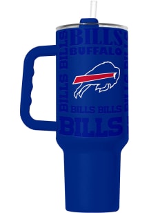 Buffalo Bills 40oz Replay Stainless Steel Tumbler - Blue