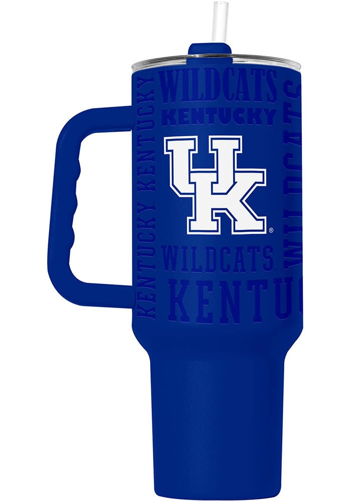 Kentucky Wildcats 40oz Replay Stainless Steel Tumbler - Blue