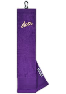 Evansville Purple Aces Embroidered Golf Towel