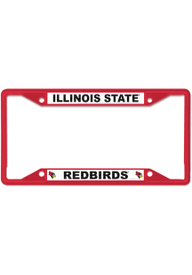 Illinois State Redbirds Metal License Frame