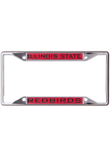 Illinois State Redbirds Metal License Frame