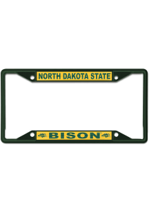 North Dakota State Bison Metal License Frame