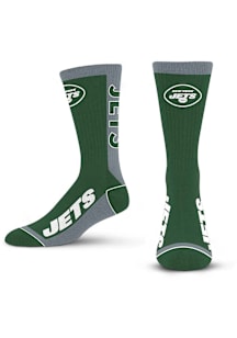 New York Jets MVP Stock Mens Crew Socks