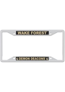 Wake Forest Demon Deacons Metal License Frame