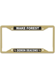 Wake Forest Demon Deacons Metal License Frame