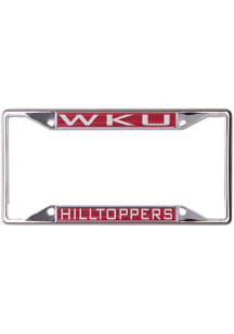 Western Kentucky Hilltoppers Metal License Frame