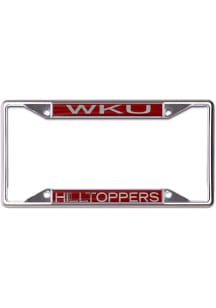 Western Kentucky Hilltoppers Metal License Frame