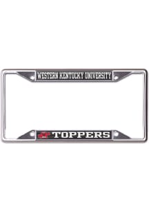 Western Kentucky Hilltoppers Metal Logo License Frame