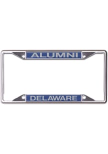 Delaware Fightin' Blue Hens Metal Alumni License Frame