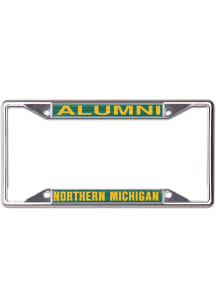 Northern Michigan Wildcats Metal Alumni License Frame