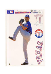 Yu Darvish Texas Rangers 11x17 Yu Darvish Auto Decal -