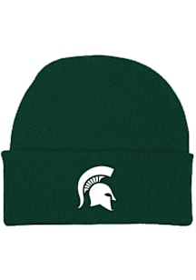Michigan State Spartans Green Solid Newborn Knit Hat