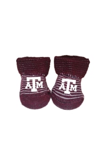 Texas A&amp;M Aggies Striped Baby Bootie Boxed Set