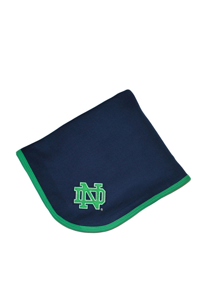 Notre Dame Fighting Irish Team Logo Baby Blanket