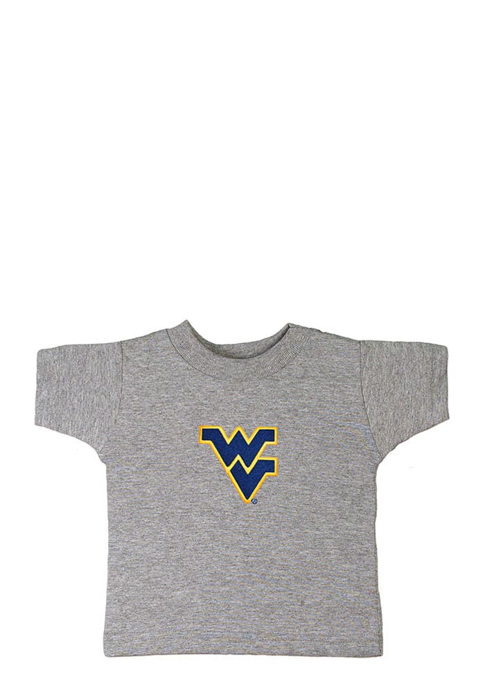West Virginia Mountaineers Infant Arch Short Sleeve T-Shirt Grey
