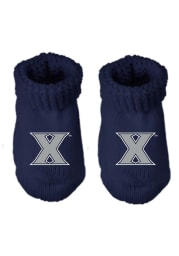 Xavier Musketeers Team Color Baby Bootie Boxed Set