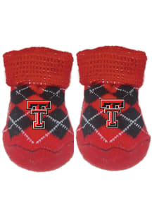 Texas Tech Red Raiders Argyle Baby Bootie Boxed Set