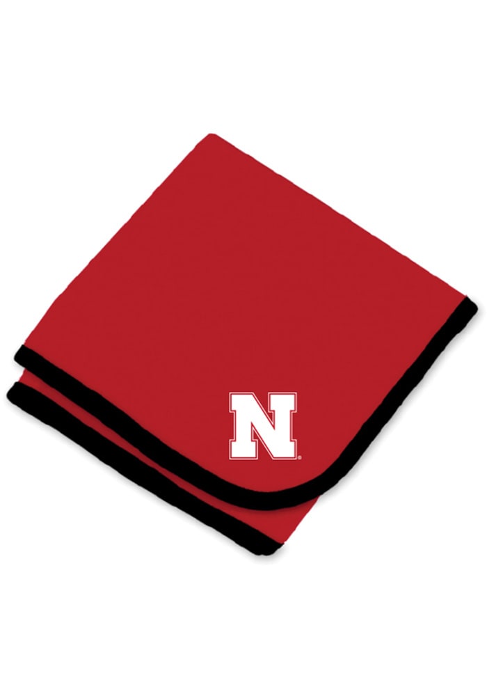 Nebraska Cornhuskers Team Color Baby Blanket