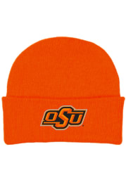 Oklahoma State Cowboys Orange Team Color Newborn Knit Hat