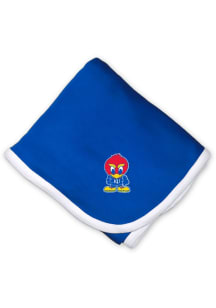 Kansas Jayhawks Team Logo Baby Blanket