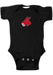 Central Missouri Mules Baby Black Bailey Short Sleeve One Piece