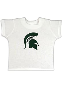 Michigan State Spartans Toddler White Primary Logo Short Sleeve T-Shirt