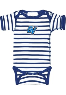Grand Valley State Lakers Baby Blue Skylar Short Sleeve One Piece