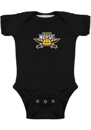 Northern Kentucky Norse Baby Black Bailey Short Sleeve One Piece