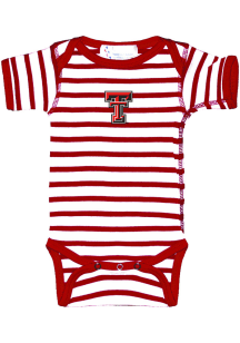 Texas Tech Red Raiders Baby Red Skylar Short Sleeve One Piece