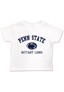 Penn State Nittany Lions Toddler White #1 Short Sleeve T-Shirt