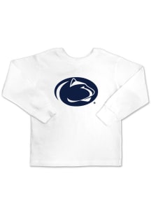 Penn State Nittany Lions Toddler White Logo Long Sleeve T-Shirt