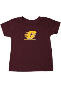 Central Michigan Chippewas Toddler Maroon Logan Short Sleeve T-Shirt