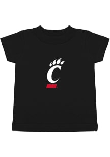 Cincinnati Bearcats Infant Primary Logo Short Sleeve T-Shirt Black