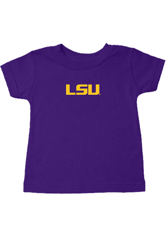 LSU Tigers Toddler Purple Logan Short Sleeve T-Shirt