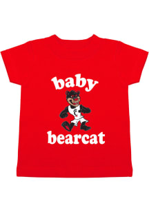 Cincinnati Bearcats Infant Baby Bearcat Short Sleeve T-Shirt Red