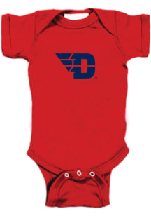 Dayton Flyers Baby Red Bailey Primary Short Sleeve One Piece